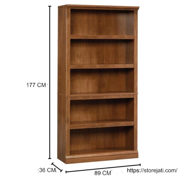 ukuran lemari kantor kayu minimalis