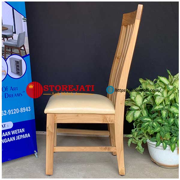 harga kursi makan kayu minimalis terbaru