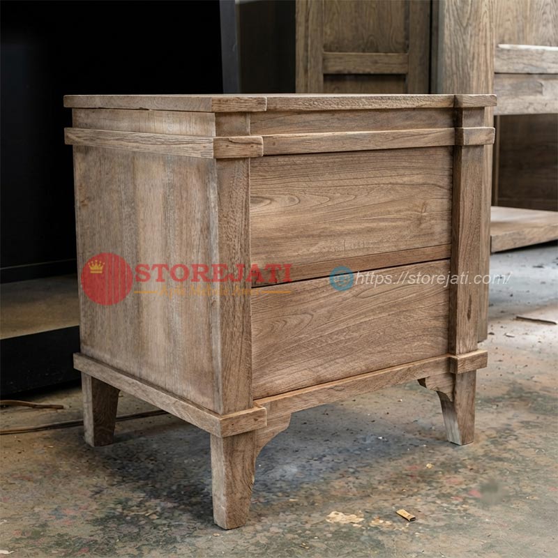 model meja kecil samping tempat tidur