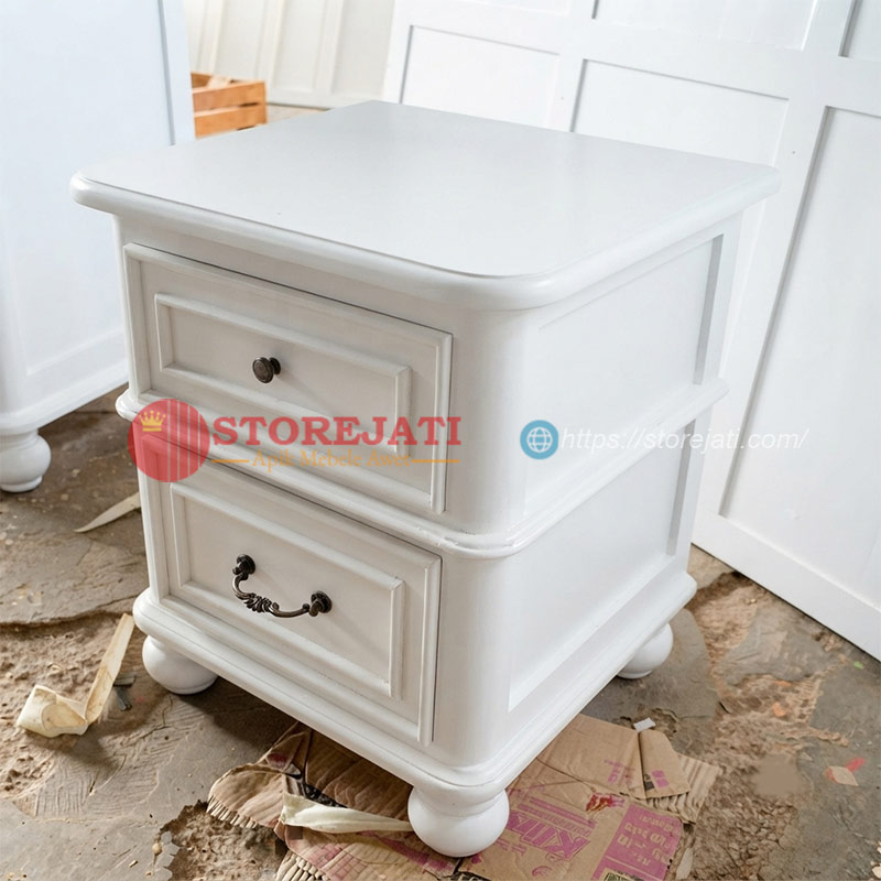 model meja samping tempat tidur