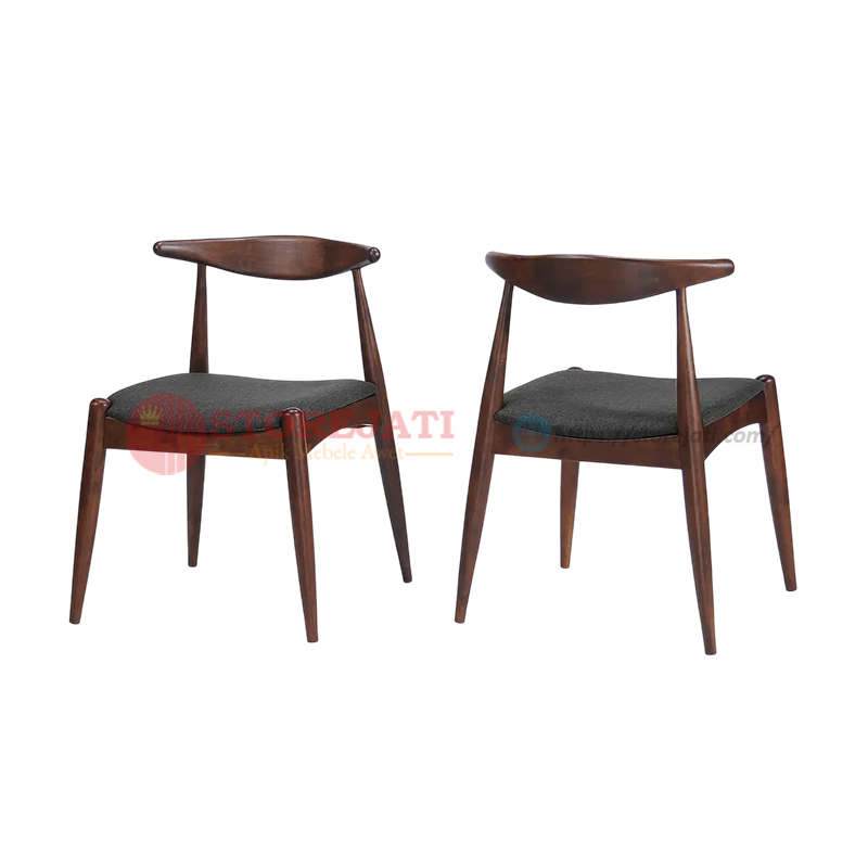 jual meja makan kayu kursi 4