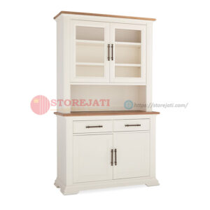 lemari dapur 2 pintu minimalis