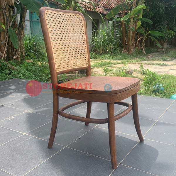 model kursi makan jati minimalis